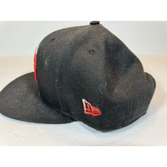 Toronto Raptors Baseball Cap Hat Black Snap Back New Era - Picture 4 of 10